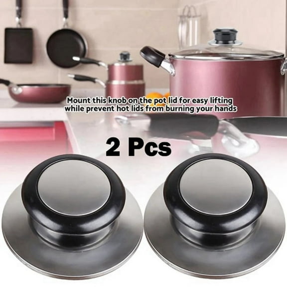 Universal Cover Knob Cap Heat- Cooking Pot Pan Lid Knob Replacement Lifting Handle Kitchen Cookware Handgrip
