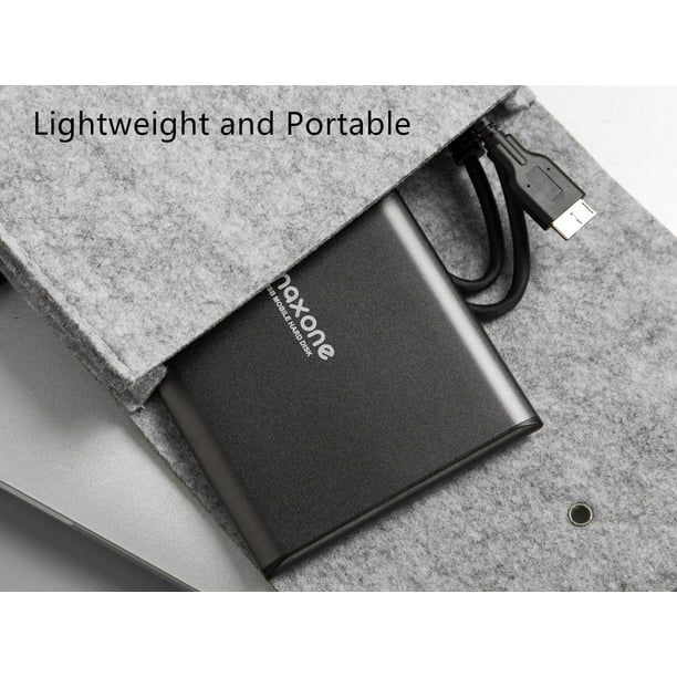 Disque Dur Externe Portable 500Go - Maxone Ultra Slim 2.5'' Disque Dur  Externe USB 3.0 pour PC, Mac, Ordinateur Portable, PS4, Xbox One - 