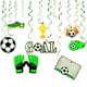 thumbnail image 1 of Juego de decoración de fiesta temática de fútbol de la Copa Mundial 2022 LingWen 8390614181618, 1 of 1