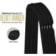 thumbnail image 4 of Percha de ropa de terciopelo Premium negra de 45cm 50 Uds., 4 of 8