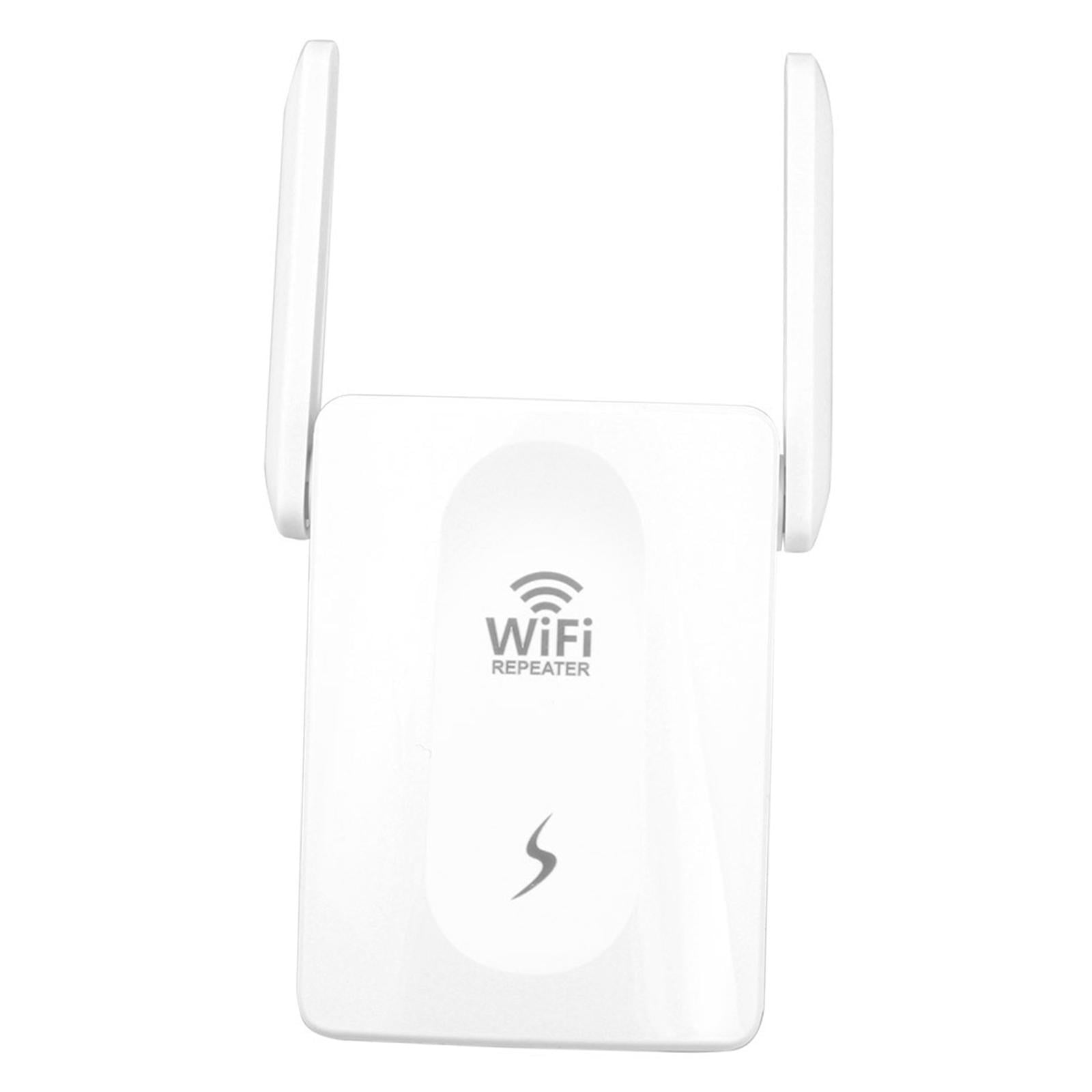 de repetidor WiFi Red de amplificador inalambrico 2 antenas Accesorios de computadora para el hogar Enrutador blanco EE. Baoblaze Impulsores de senal de repetidores Walmart en linea