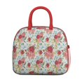 thumbnail image 2 of Womens Pioneer Flower Floral Print Pattern Lunch Box for Work,Insulated Lunch Bag for Women,Loncheras Para Mujer,Leakproof Adult Lunch Bag for Work,Beach,Travel,Picnic,Camping, 2 of 7