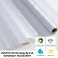 thumbnail image 3 of DKTIE 35.4" x 78.7" Static Cling Frosted Window Film,Removable & Reusable for Home Windows and Office Glass, UV Blocking & Sun Shade for Privacy – Ideal for Homeowners and Business Spaces, 3 of 9
