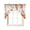 White, variant on Fall Orange Pumpkins Swag Curtains for Kitchen Thanksgiving Autumn Leaf Wood Grain Valances for Windows Rod Pocket Small Window Treatment Short Topper for Cafe Bedroom Bathroom Living Room 56x36 Inch