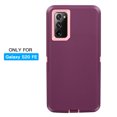 thumbnail image 7 of For Samsung Galaxy S20 FE 5G Case Rugged Shockproof Heavy Duty Stand Protective Cover (Purple/Pink), 7 of 7