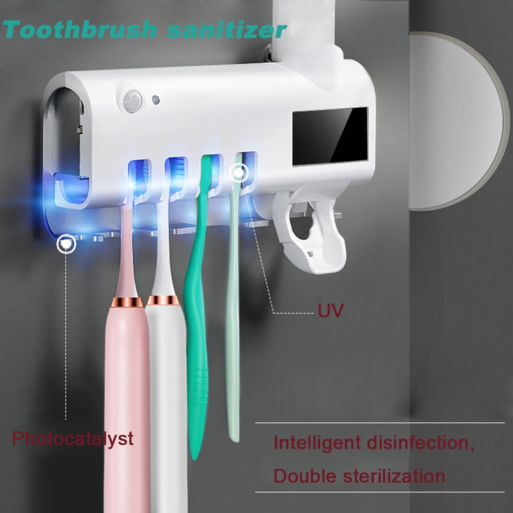 Dental UV Toothbrush Sanitizer Sterilizer Cleaner Storage Holder