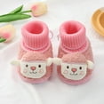 thumbnail image 6 of Fozruso Baby Girls Boys Warm Shoes Soft Booties Snow Comfortable Boots Infant Toddler Warming And Fashion Cute Shoes Sizes 4.5 Toddler(Pink), 6 of 6