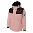 thumbnail image 4 of CKpwisy Hooded Heated Jacket for Men Women Battery Not Included Heated Jackets 4 Heating Areas Electric Heated Jackets Pink M, 4 of 4