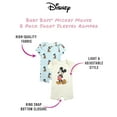 thumbnail image 2 of Disney Baby Boys Romper - 2 Pack Tiger Pooh Mickey Mouse Short Sleeve Bodysuit for Boys (Newborn/Infant), 2 of 7