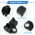 thumbnail image 3 of Sensor de posición del cigüeñal Unique Bargains para LAND ROVER Freelander 2 2010-2014 No.LR000681 1 Pc Negro Metal Plástico, 3 of 6