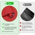 thumbnail image 6 of Semfri Solid Color Wallpaper Matte Contact Paper 15.7 x197 inch Peel and Stick Vinyl Film Wallpaper Self-Adhesive Paper for Decorating Wall Table Wall and Door Reform Red, 6 of 8