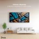 thumbnail image 2 of Cuadro Decorativo Canvas Abstracto Geometría Orgánica 120x60 Canvas Revolution, 2 of 3