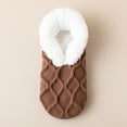 thumbnail image 2 of Unisex Fluffy Fuzzy Warm Slipper Socks for Men Women, Thick Lined Thick Warm Non- Socks Indoor Floor Short Socks, 2 of 4