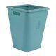 thumbnail image 2 of Cubo de basura de cocina sin tapa, de plástico, para el hogar, con forma de cubo, para sala de estar, grande, con anilla de presión, para baño, 2 of 6