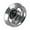 Silver, variant on ZPAQI Round Rope Pulley, Wire Rope Wheel Metal Pulley Rope DIY Fitness Gym Equipments