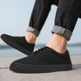 thumbnail image 4 of Adult Platform Canvas Shoes Fashion Men’s Sneakers Classic Non-Slip Low Top Shoes Comfortable Casual Sneakers, 4 of 4