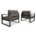 thumbnail image 3 of Baltic Casual Chair Set in Black by Real Flame, 3 of 4