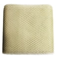 thumbnail image 1 of Cinta de malla con purpurina de 25 cm para decoración de bodas, Navidad, árboles y fiestas. oro, 1 of 9