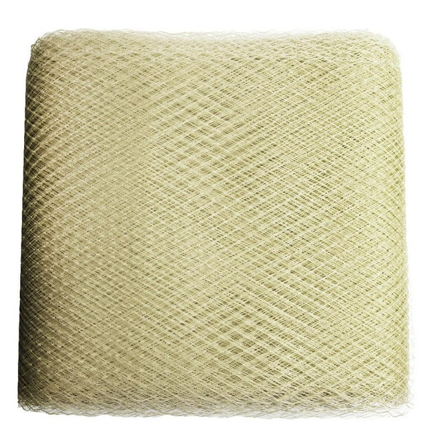 Cinta de malla con purpurina de 25 cm para decoración de bodas, Navidad, árboles y fiestas. oro