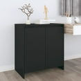 thumbnail image 1 of vidaXL Sideboard Black 70x41x75 cm Engineered Wood, 1 of 5