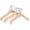 C-Men(16.54inch), variant on Wooden Shirt Hangers with Rubber Grips (5 Pack) Smooth & Durable Wood Hangers with Grips Non Slip - Slim & Sleek Space Saving Hangers with 360 Hook - Ideal for Pants, Suits and Coat