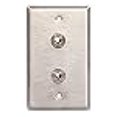thumbnail image 3 of Pro Co WP1018 Single Gang (2) TRSF Non-Latching Wall Plate, 3 of 3