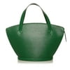 Pre-Owned Louis Vuitton Epi Saint Jacques PM Short Strap Leather Green