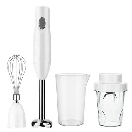

4 In 1 Stainless Steel Hand Blender Kitchen Stirring Cup Vegetable Food Stick