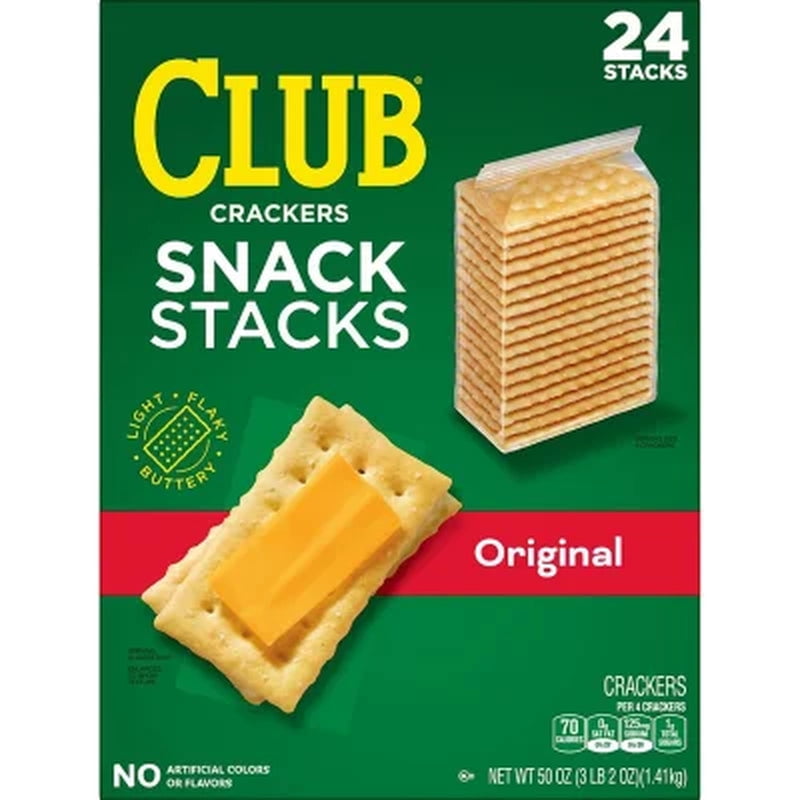 Kellogg'S Club Crackers Snack Stacks 2.08 Oz., 24 Pk.