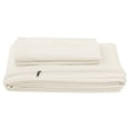 thumbnail image 2 of Becky Cameron Solid Print Microfiber/Cotton Plush Duvet Sets, Queen, Orange, 3-Pieces, 2 of 3