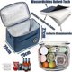 thumbnail image 2 of Cooler Bag Small Lightweight Lunch Bag for Work School, Lunch Box, Insulated Bag, 2 of 5