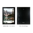 thumbnail image 4 of Cavepop 18x24" Black Wood Picture Poster Frame with Plexi-Glass, 4 of 8