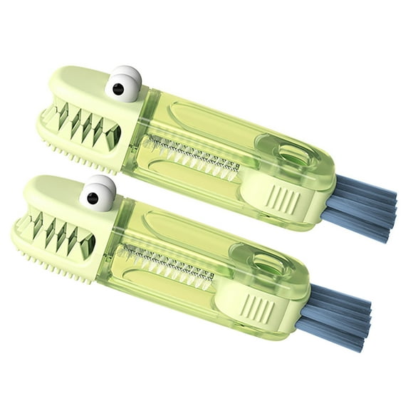 Small Cup Lid Brush Cup Mouth Cleaning Tool Three In One Insulated Water Cup Brush Cleaning Milk Bottle Straw Brush 2pc