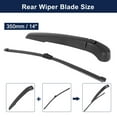 thumbnail image 2 of Auto Car Rear Windshield Wiper Blade Arm Set for BMW X1 F48 2015-2020, 2 of 6