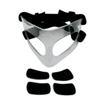 Baoblaze Basketball , Face , Basketball Equipment, Face Guard with Pads,Nose Guard Protector,Softball for Football Black Padded