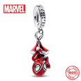 thumbnail image 1 of Disney-abalorio de plata de ley 925 para hombre araña, pulsera Pandora Original, película, personaje de Anime, cuentas, 1 of 4