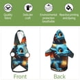 thumbnail image 6 of Honeii Adorable Blue Baby Dragon Print Small Dog Hoodies Pet Hooded Sweatshirts Fall Winter Puppy Cat Sweaters Warm Clothes for Small Dogs Outfits Costume-Medium, 6 of 7