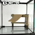 thumbnail image 3 of KE WOOW Plataforma para tortuguero, plataforma flotante para tortuga, tamaño Mediana, rectangular KE WOOW plataforma para tortuga, 3 of 7