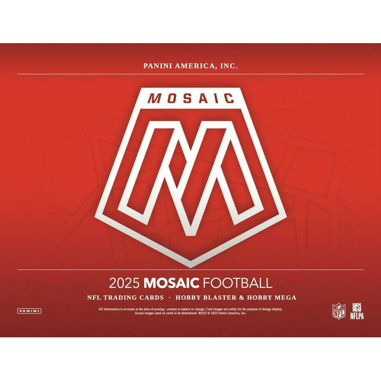 2025 Panini Mosaic Football Hobby Mega Box - Walmart.com