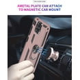 thumbnail image 4 of Samsung A71 5G Case,Galaxy A71 5G Case, Military Grade Heavy Duty Protection Phone Case Cover with HD Screen Protector Magnetic Ring Kickstand for Samsung Galaxy A71 5G (Rose Golden), 4 of 13