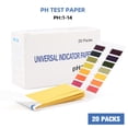 thumbnail image 1 of TFixol PH Test Strips 1600 Strips Professional Universal PH 1-14 Test Paper for Saliva Urine Water PH Monitoring, 1 of 6