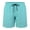 Mint Green, variant on Bcfgryg Men's Solid Color Loose Casual Stretch Lined Beach Trunks Men's Linen Shorts For Summer Travel BU1 L