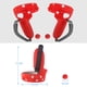 thumbnail image 4 of Cubierta protectora del mango del controlador con correa para Oculus Quest 2 VR (Rojo), 4 of 4