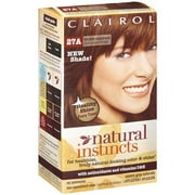 Clairol Natural Instincts #27A Double Espresso Dark Bronze Brown Hair Color (Pack of 4)