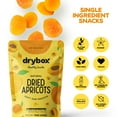 Drybox Dried Turkish Apricots No Sugar Added, Unsweetened NonGMO Dry