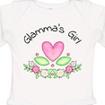thumbnail image 4 of Inktastic Glamma's Girl- heart flowers Girls Long Sleeve Baby Bodysuit, 4 of 5