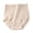 Skin, variant on Women High Waisted Underwear Tummy Control Full Coverage Compression Panties Female Seamless Stretchy Briefs