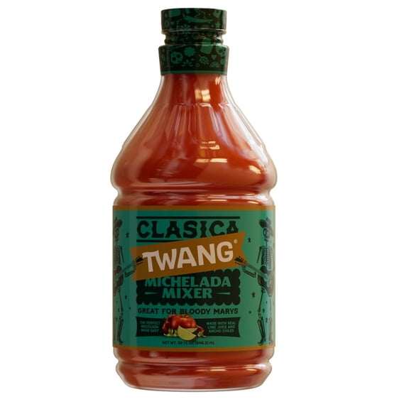 Twang Michelada Mixer Classic Flavor; 32oz plastic bottle