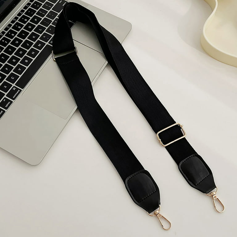 Black Leather Purse Strap, Replacement Purse Strap, Leather Crossbody  Strap, Adjustable Strap, Purse Strap, 1/2 Leather 