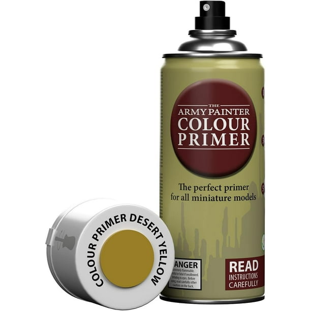 Spray Imprimación Color Militar The Army Painter Amarillo Desierto